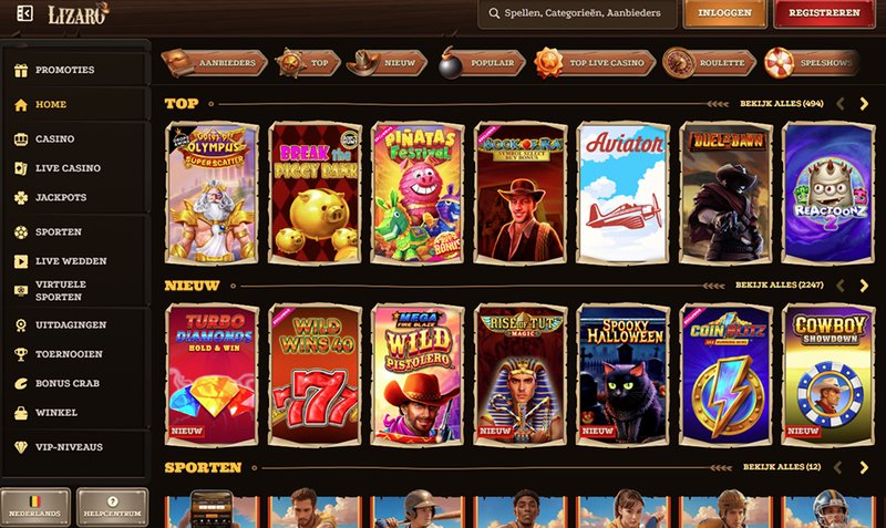 Lizaro casino in United Kingdom
