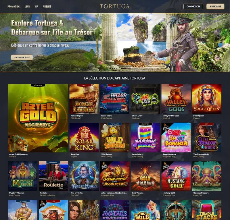 Image: Découvrez les Avantages du Casino Tortuga En Ligne pour les Français